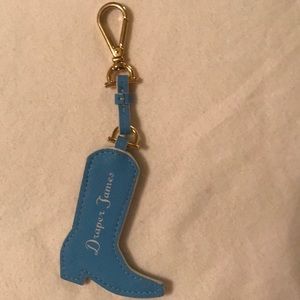 Draper James boot keychain